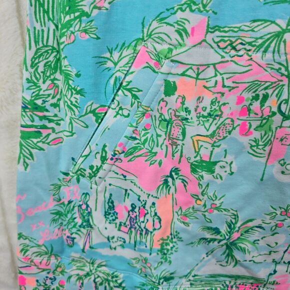NWT LILLY PULITZER Half-Zip UPF 50+ Skipper Popover Palm Beach Size XXS - Picture 12 of 16